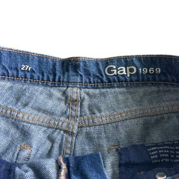 GAP Womens Distressed Denim Shorts Size 27R - Picture 3 of 3